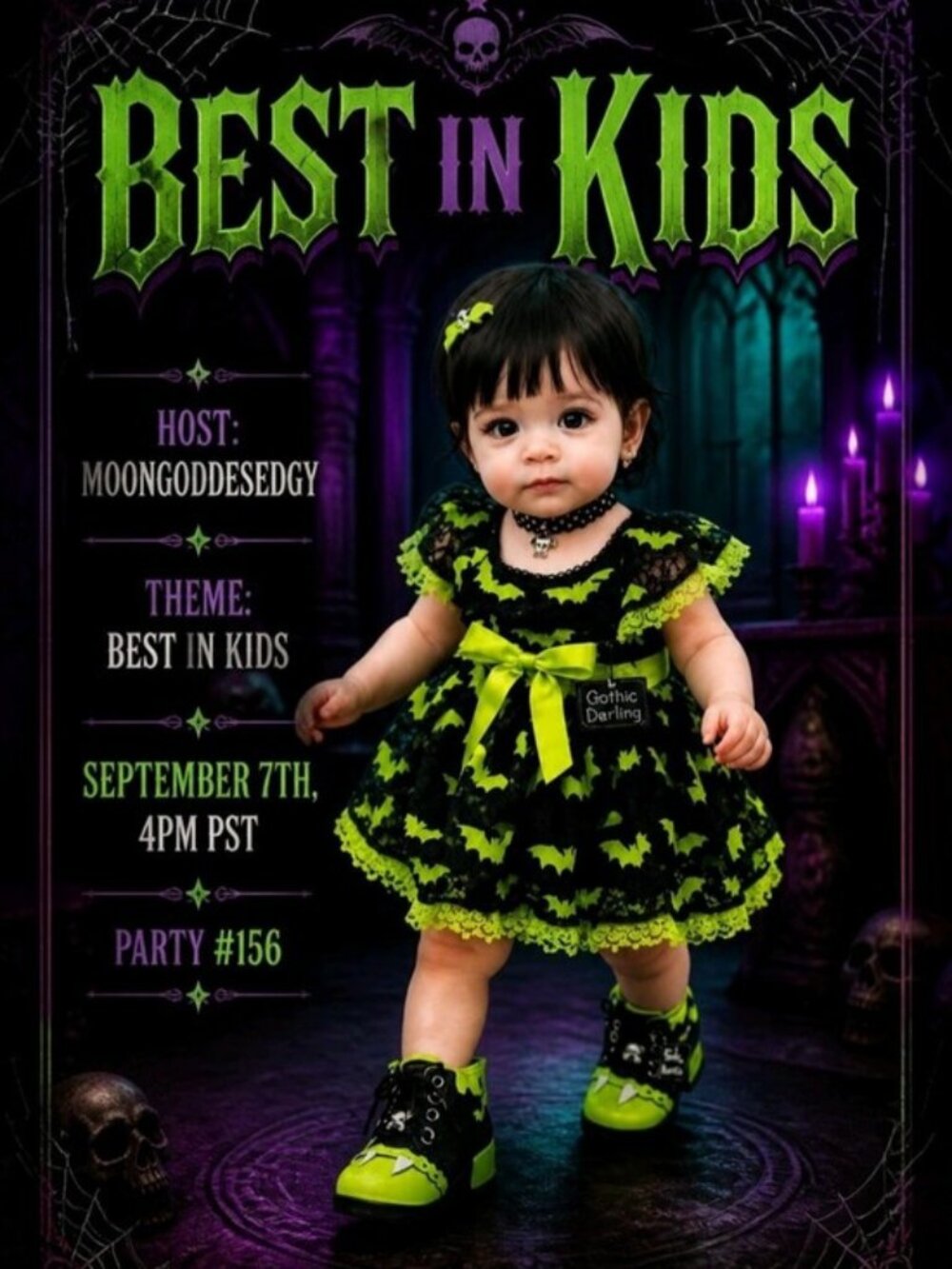 ๐ฅณ Best in Kids ๐ฅณ Party #156 - 9/7 @ 4pm PST - Tag a Pff for a HP๐๐๐ - Picture 1 of 9